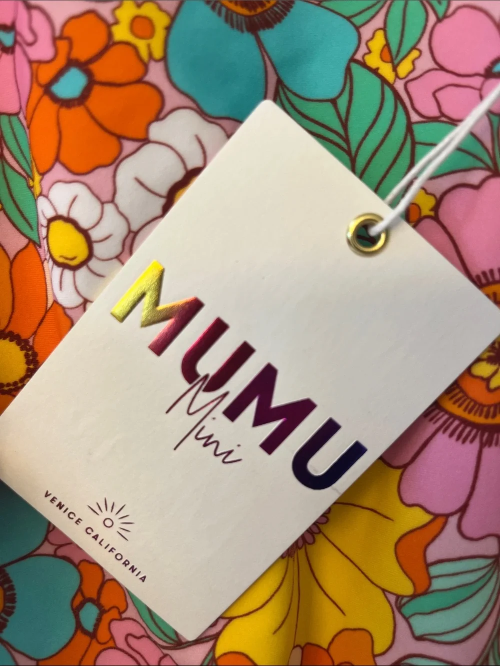 Show me your mumu girl’s floral ruffle swimsuit